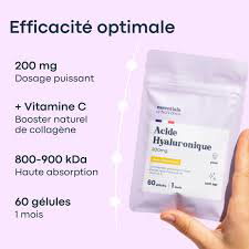 Acide Hyaluronique 200 mg + Vitamine C – Novoma_0