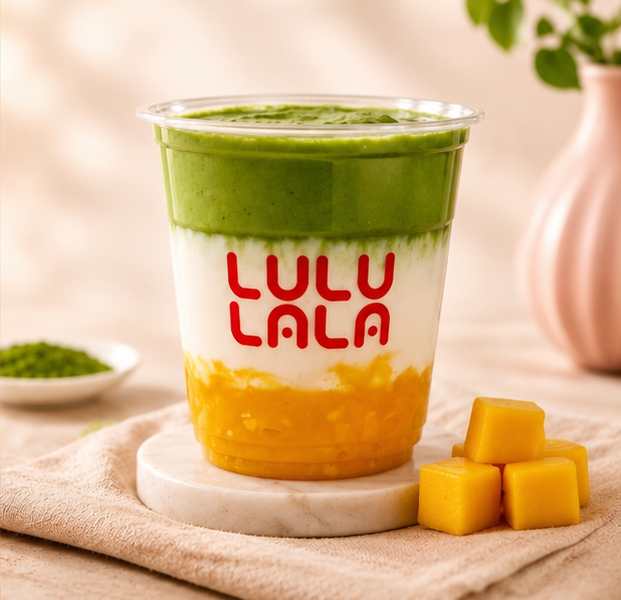 Golden Hour Matcha ( Mango) 
