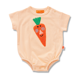 Short Sleeve Bodysuit (Carrot)