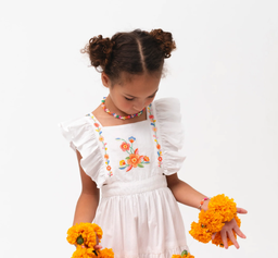 Flower Bead Necklace