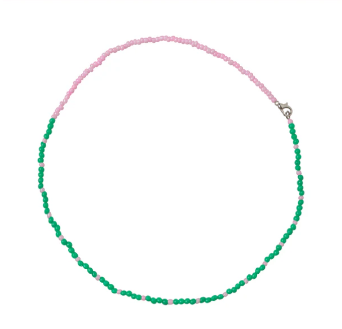 Summer Necklace - Camelia Green