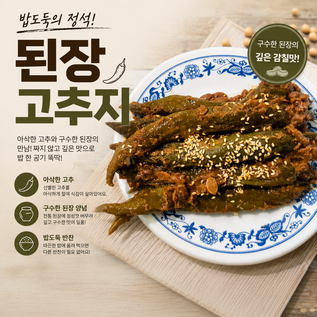 된장 고추지