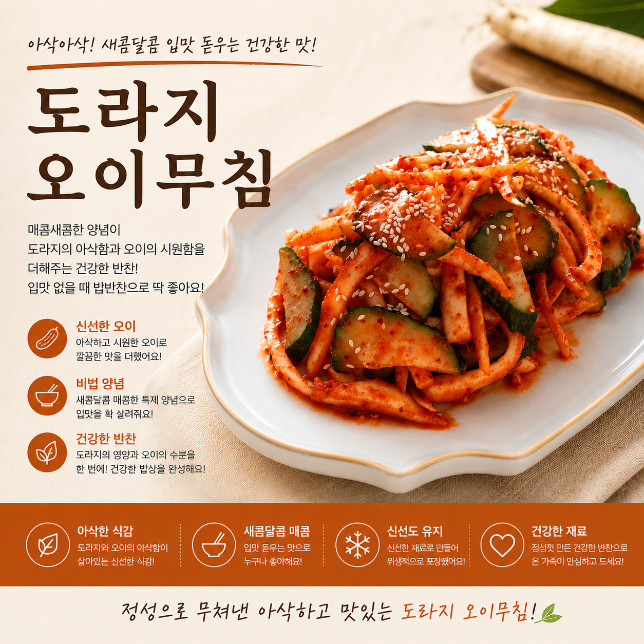 도라지 오이무침_0