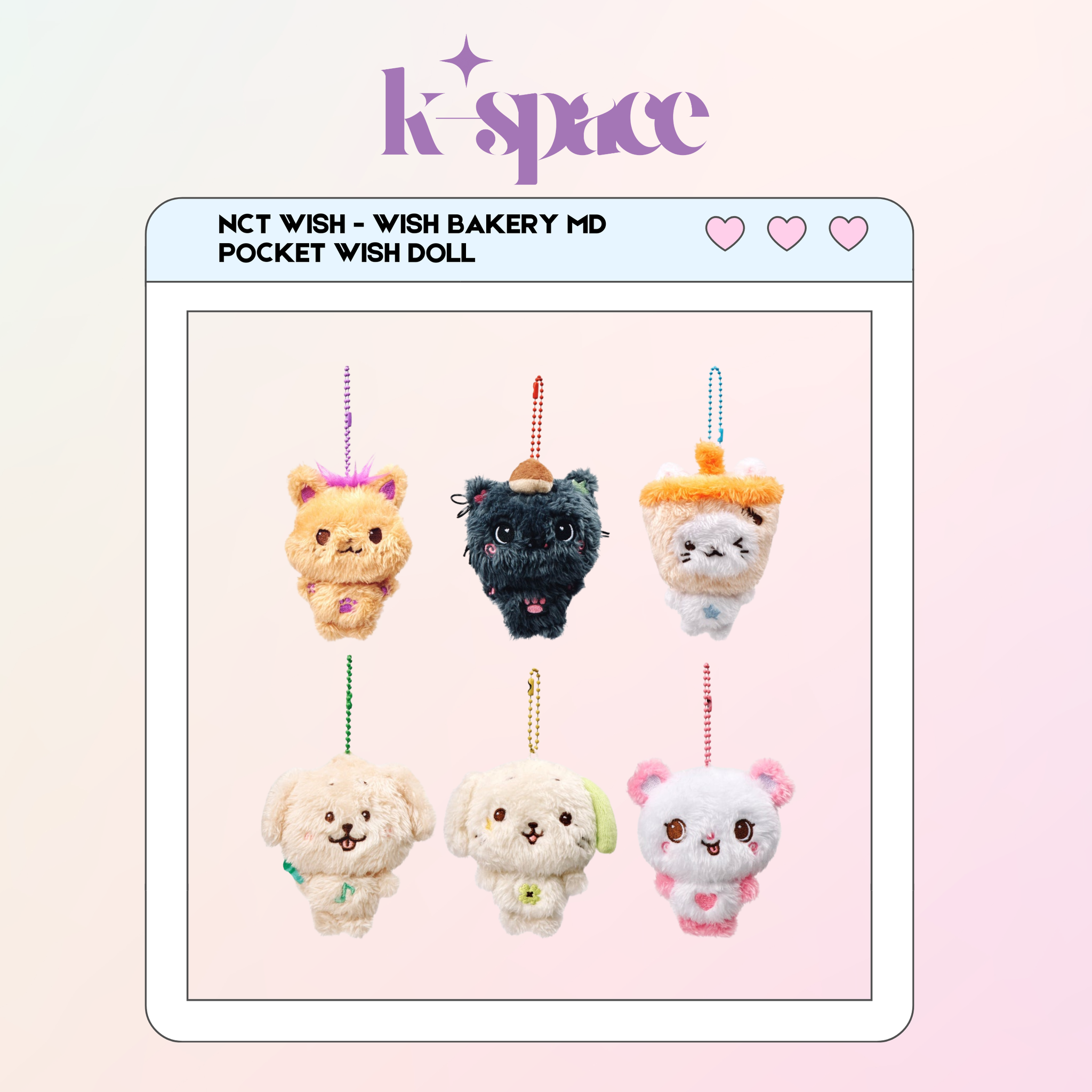NCT WISH - WISH BAKERY MD POCKET WISH DOLL_0