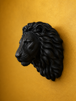 Lion bust Wall Hook  