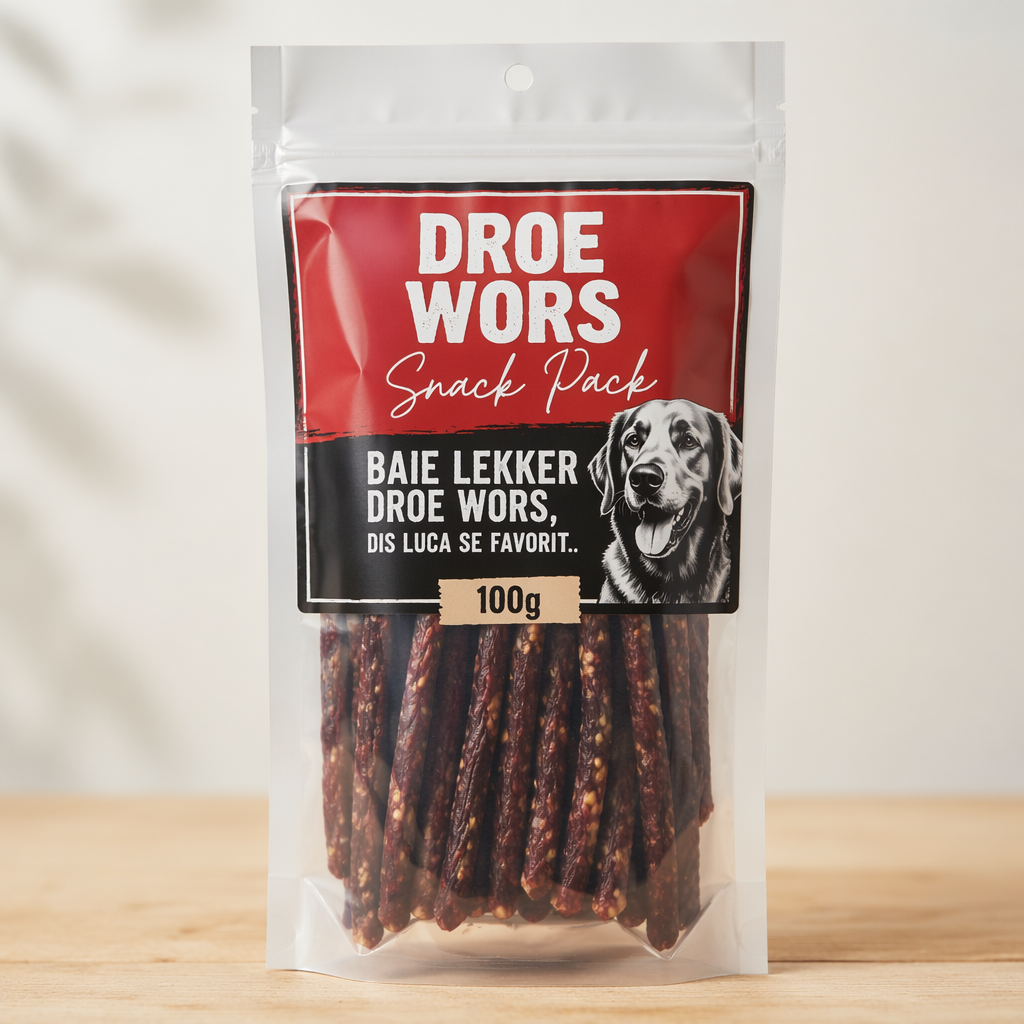 Droe Wors snack pack 100g
