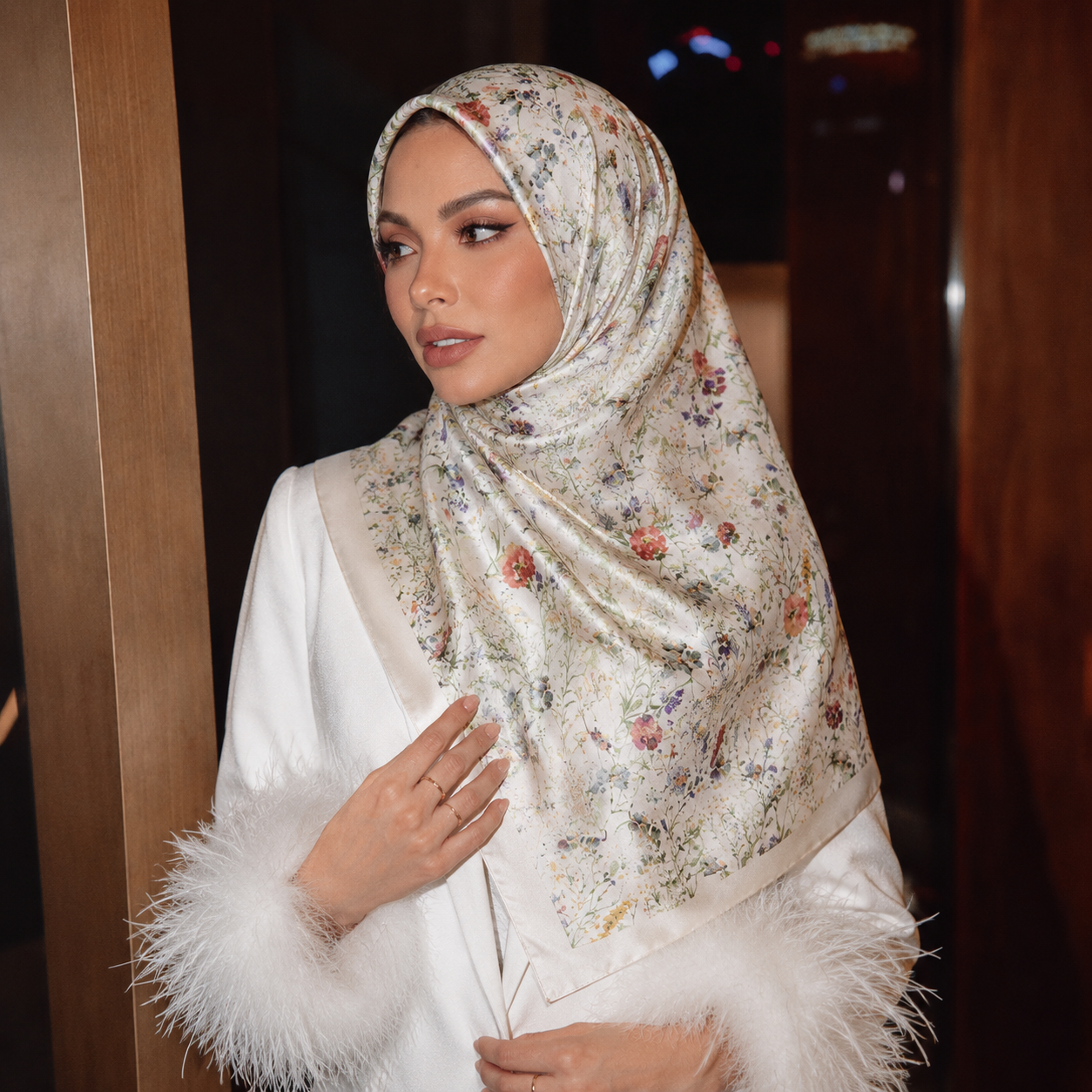 Soleil Flora in Off White_1