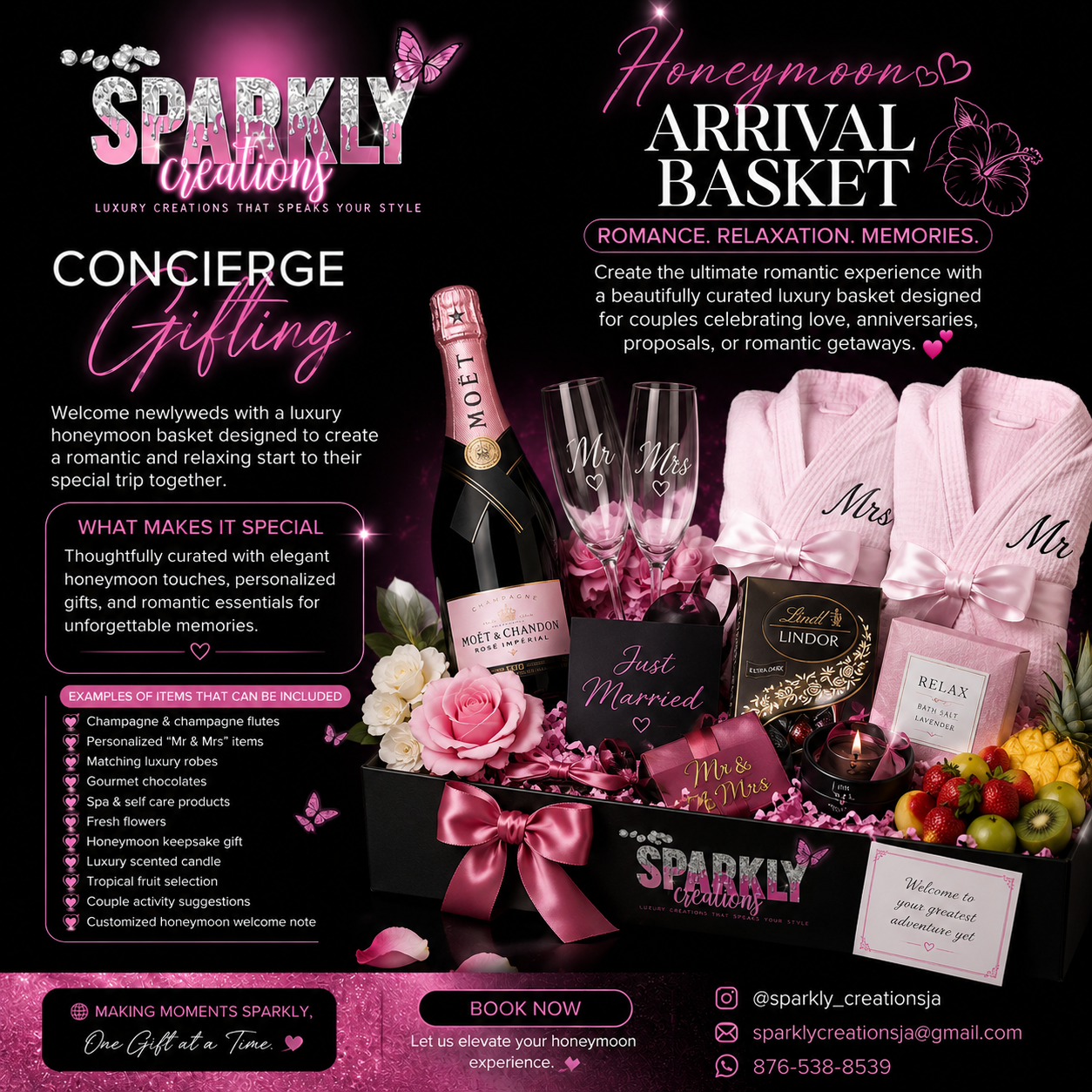 Honeymoon Arrival Basket 🌺_0