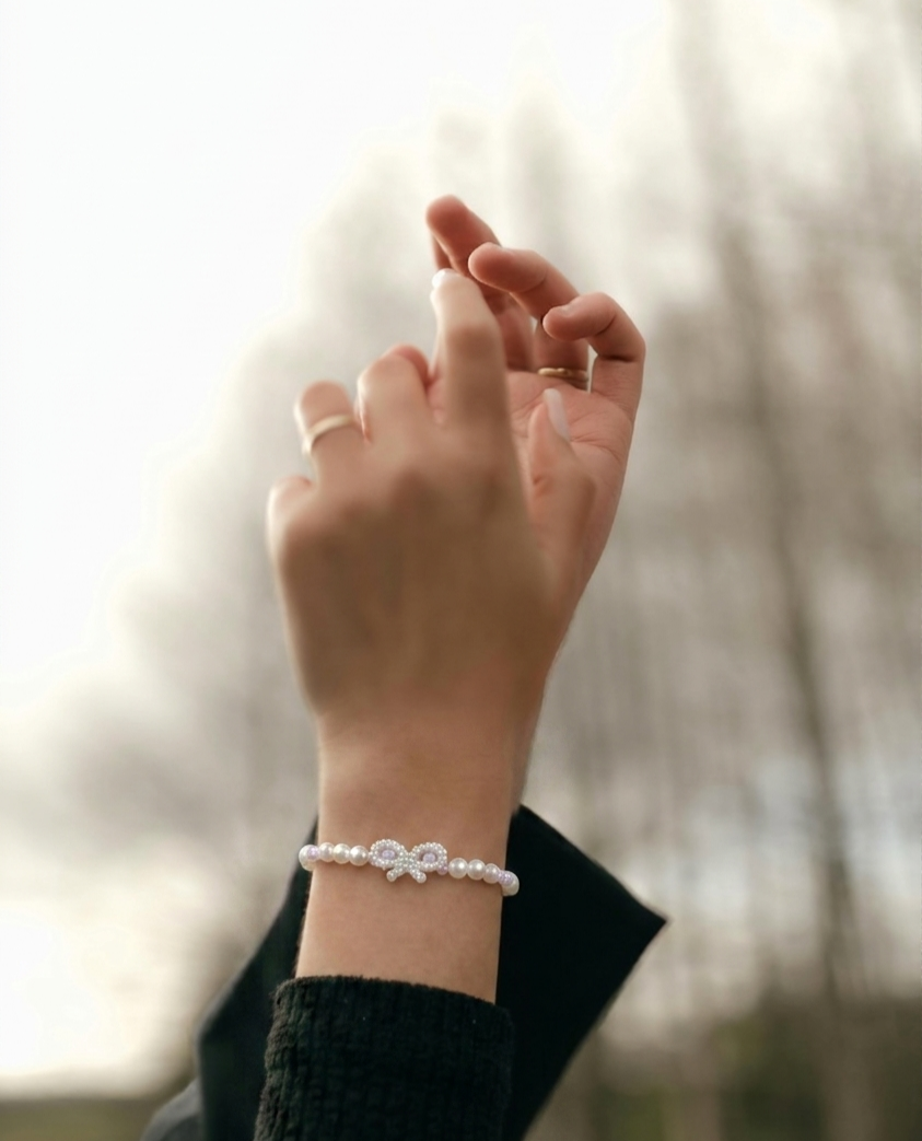Bracelet Pearl Bow_0