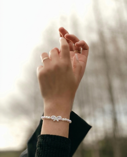Bracelet Pearl Bow