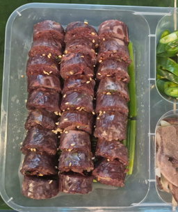 수제 이북식 야채순대