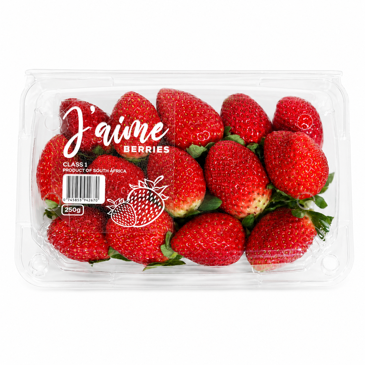 فراولة – جنوب أفريقيا (250 جم) / Strawberry – South Africa (250g)