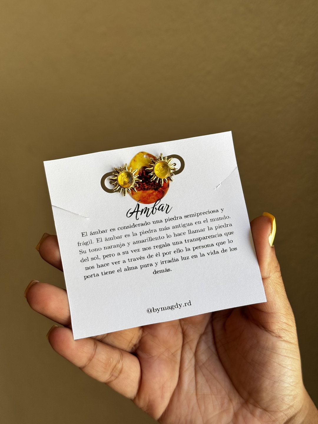 Sol María Earrings 🌞🧡