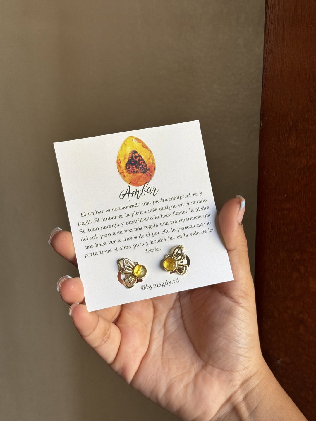 Monarca Earrings 🩵🦋🧡