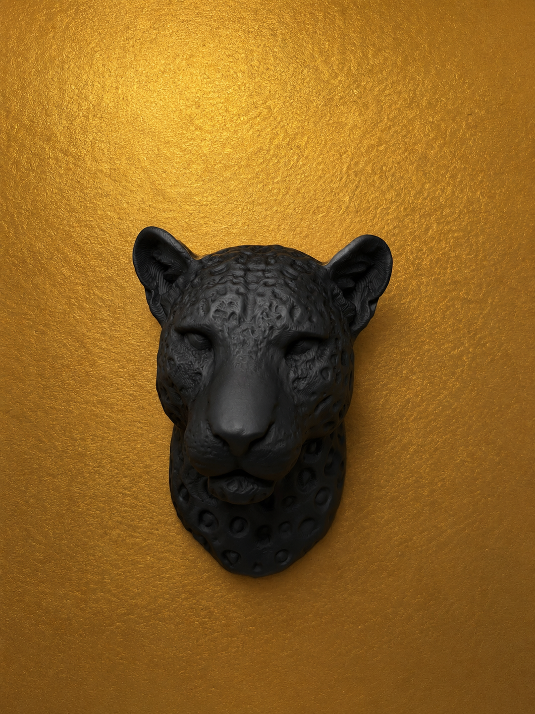 Leopard bust Fridge Magnet