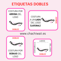 PACK 30 METROS - ETIQUETAS TEXTILES ALGODÓN Y/O RASO- 🩷COMBINA COMO QUIERAS🩷 