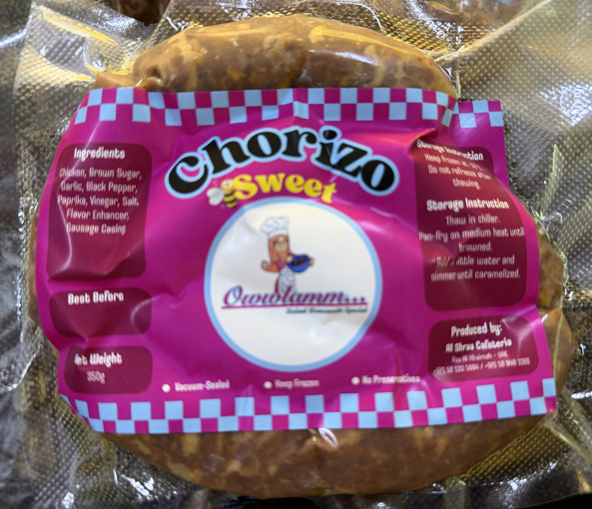 Sweet Chorizo (350g)_0