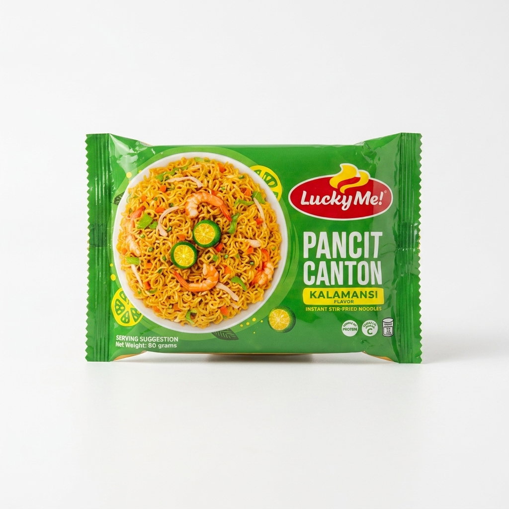 LUCKY ME INSTANT NOODLES PANCIT CANTON KALAMANSI 80g