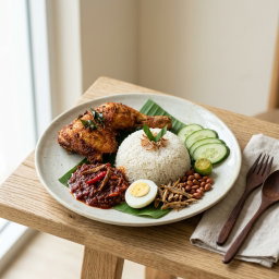 NASI LEMAK AYAM 