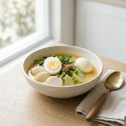 LONTONG TELUR REBUS