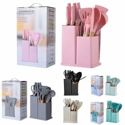 PREMIUM SILICONE KITCHENWARE SET (19-PIECE) 🔥🔥