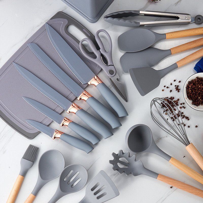 PREMIUM SILICONE KITCHENWARE SET (19-PIECE) 🔥🔥