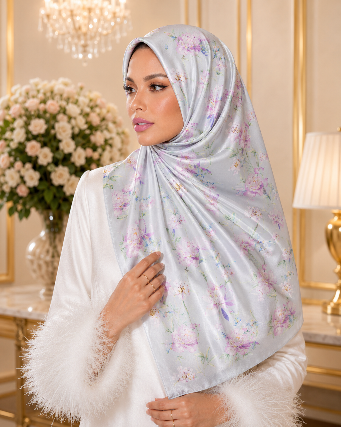 Mekar Peoni in Ash Grey_1