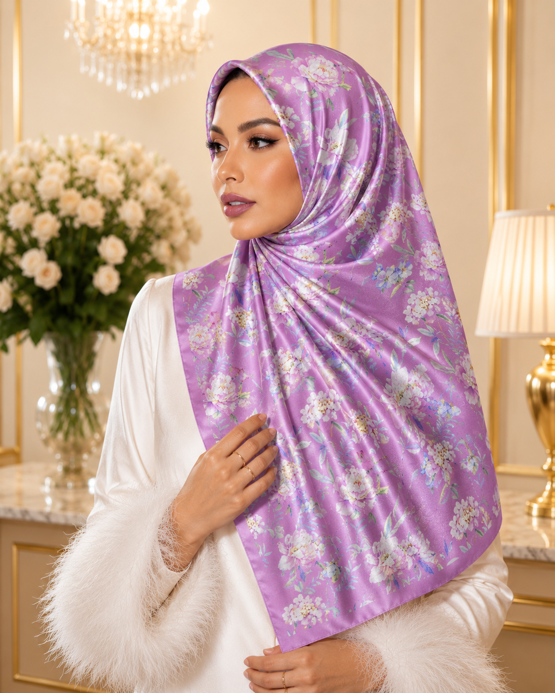 Mekar Peoni in Lilac_1