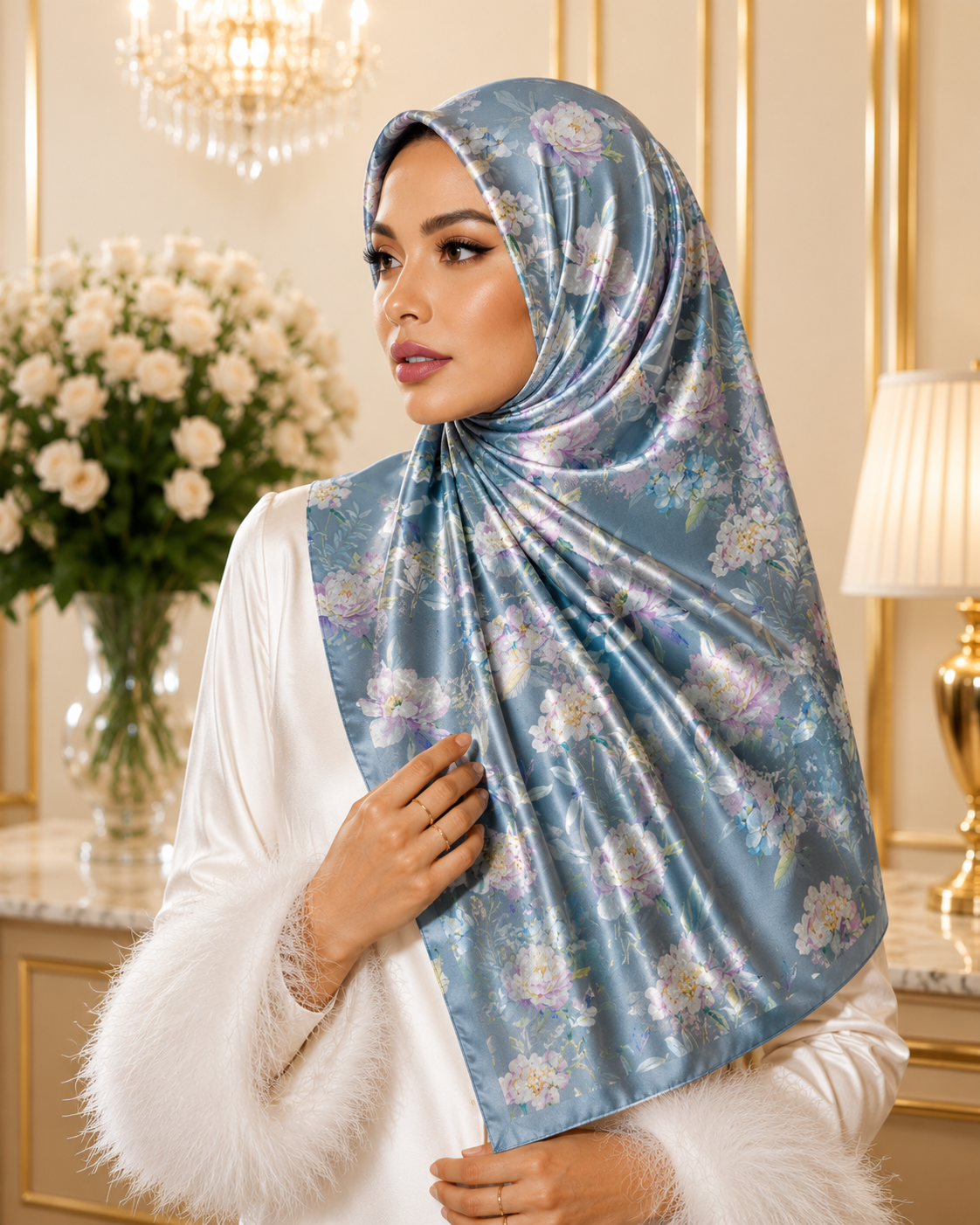Mekar Peoni in Slate Blue_1