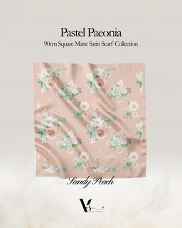 Pastel Paeonia in Sandy Peach