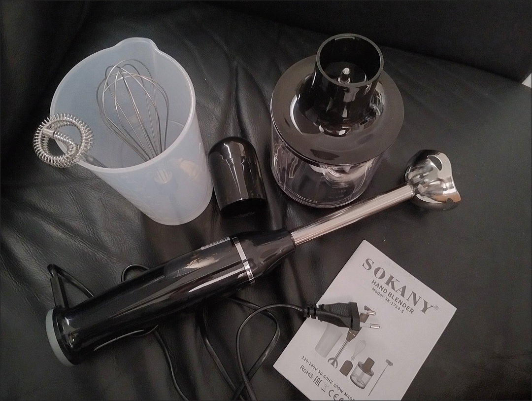 🔥 SOKANY 4-IN-1 HAND BLENDER & FOOD PROCESSOR 🔥🔥_2