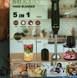 🔥 SOKANY 4-IN-1 HAND BLENDER & FOOD PROCESSOR 🔥🔥
