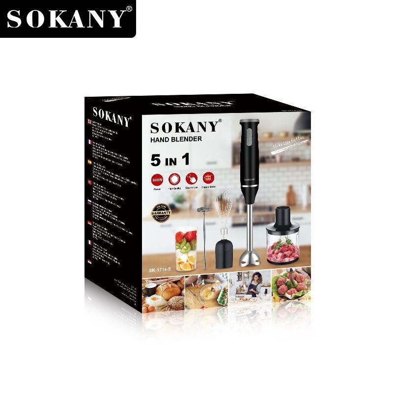🔥 SOKANY 4-IN-1 HAND BLENDER & FOOD PROCESSOR 🔥🔥_0