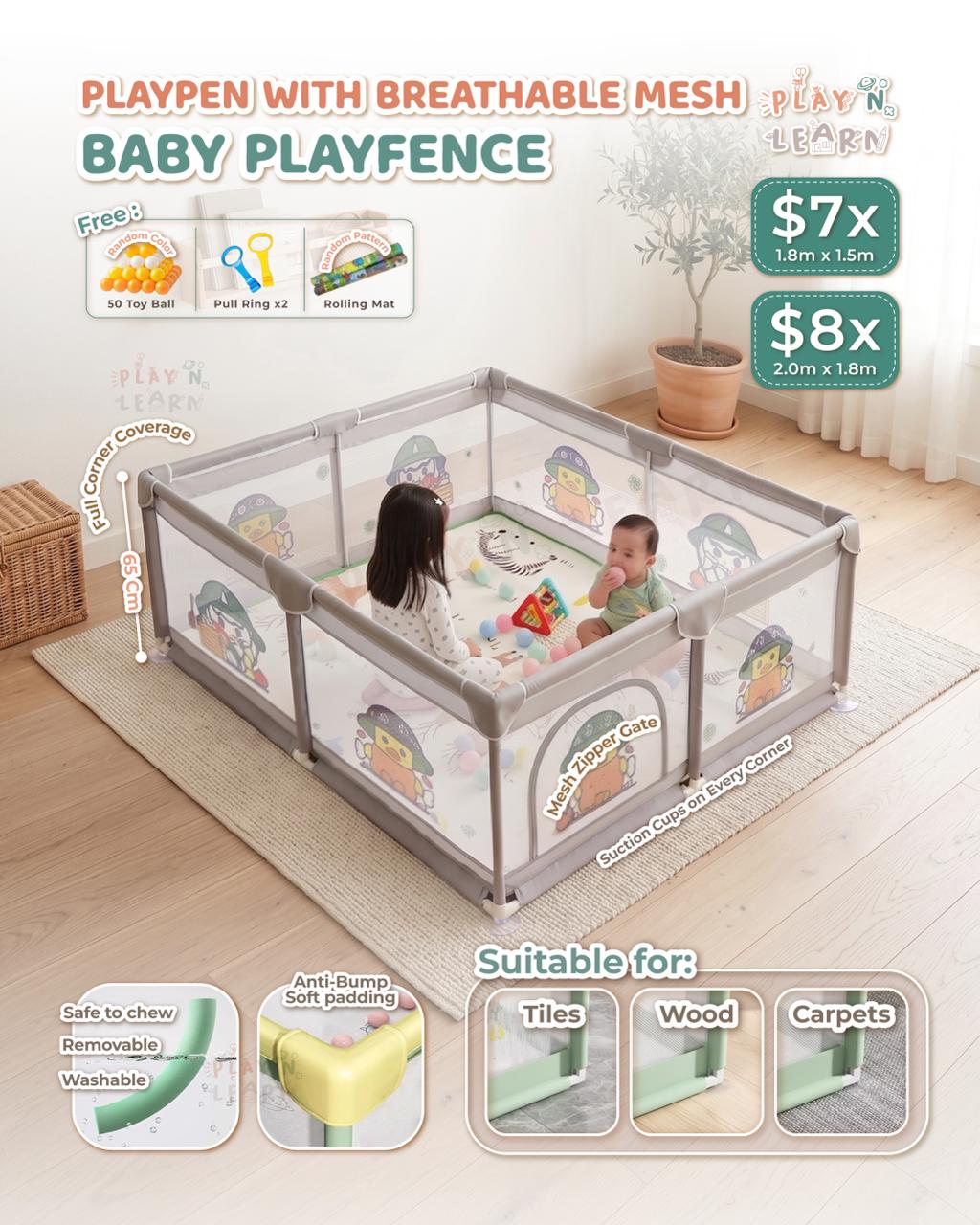 Gduck BABY PLAYFENCE_0