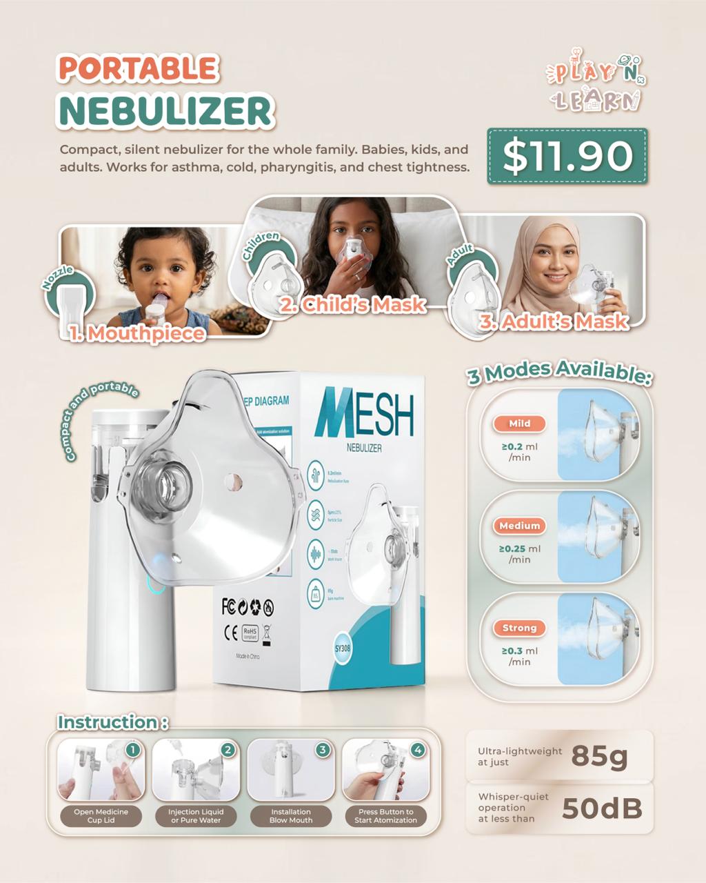PORTABLE NEBULIZER