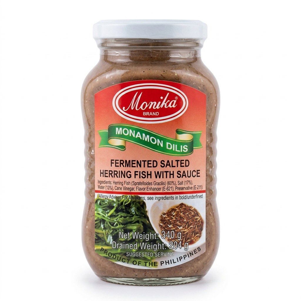 MONIKA SALTED ANCHOVIES (MONAMON DILIS) 340g