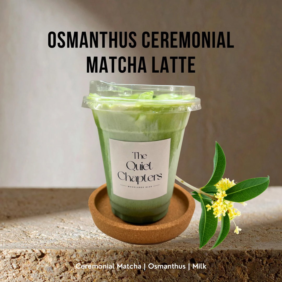Osmanthus Ceremonial Matcha Latte