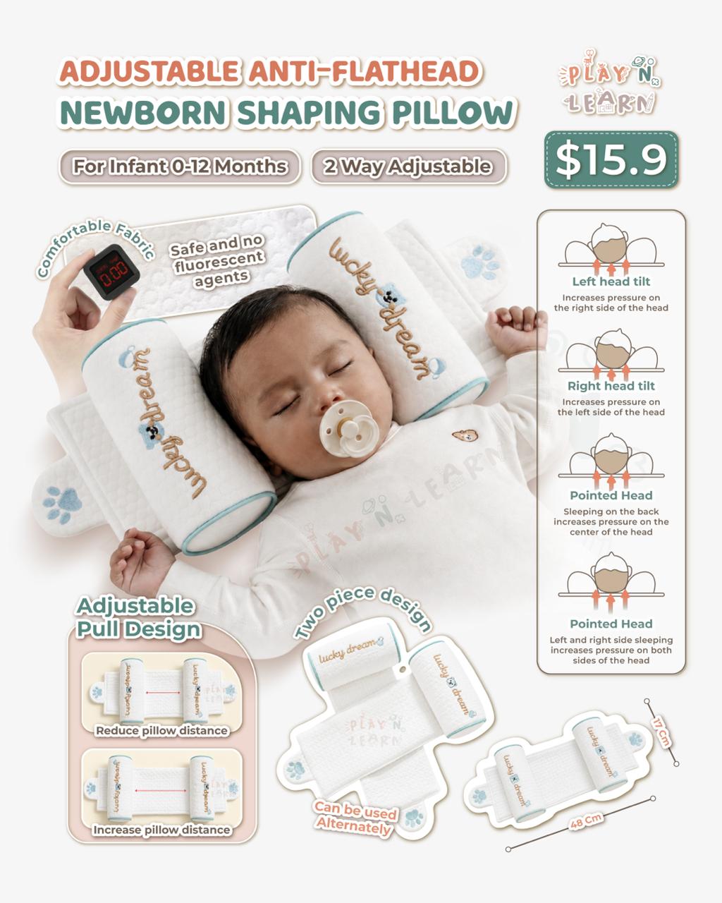 NEWBORN SHAPPING PILLOW