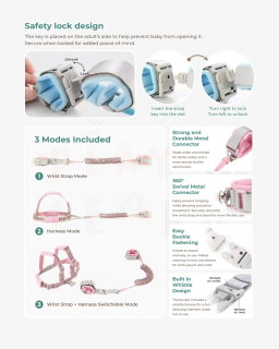 HARNESS & WRIST LEASH