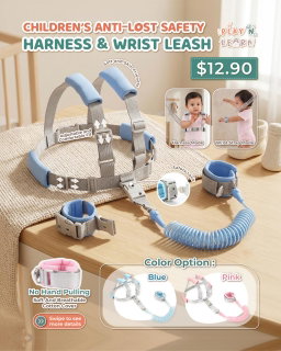 HARNESS & WRIST LEASH