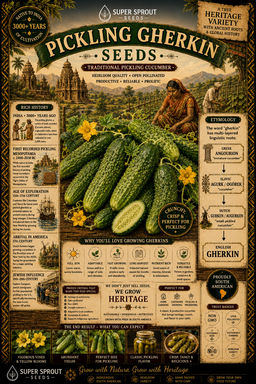 PICKLING CUCUMBER  x 10 seeds