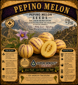 🍈PEPINO MELON🍈 × 10 Organic seeds
