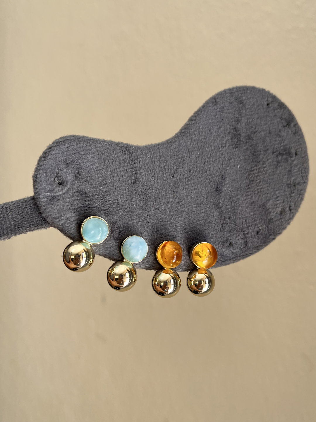 Caribbean Dream Earrings 🧡🩵