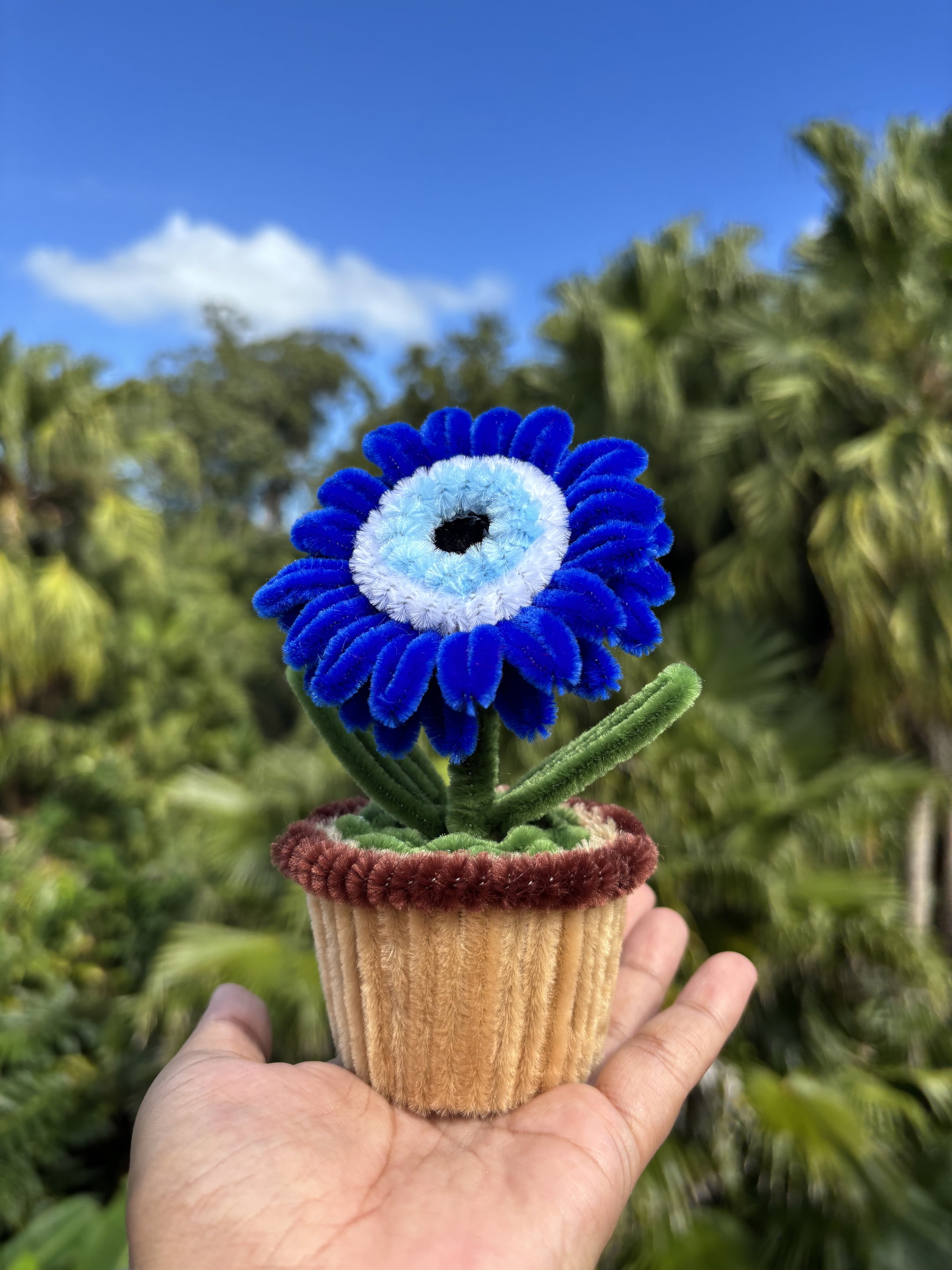 Evil eye flower pot_1