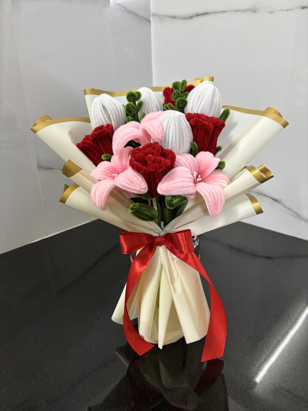 Red love bouquet