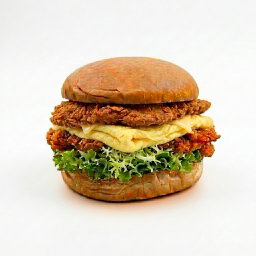 Burger Crispy Chicken Double Egg