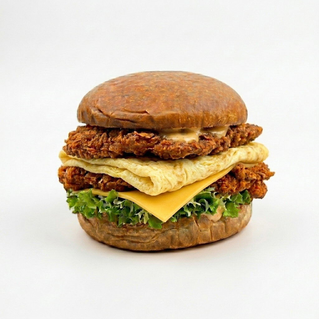 Burger Crispy Chicken Double Special
