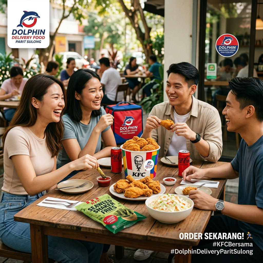 Pening nak order apa bila lepak? 🤔🍗 Jom kongsi KFC Bucket Bersama dengan geng!  Korang akan dapat 6pc ayam, 14oz Coleslaw, 2 Coke Zero, and pastinya bintang utama kita, Seaweed Shaker Fries dengan K-Lazatan yang confirm padu! 🤤🍟  Jom order sekarang! 🏃‍♂️_2