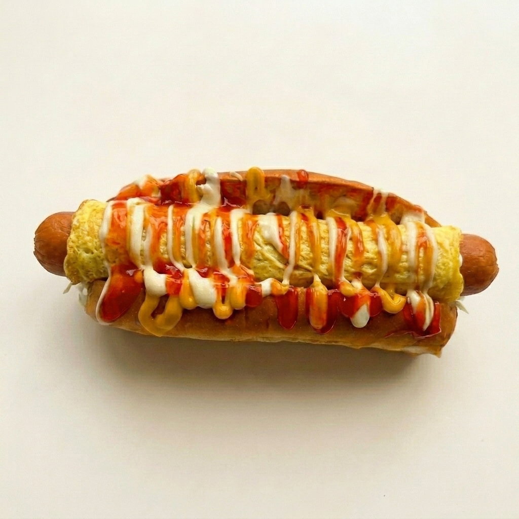 Jumbo Sausage Egg (Jumbo Sosej Telur)