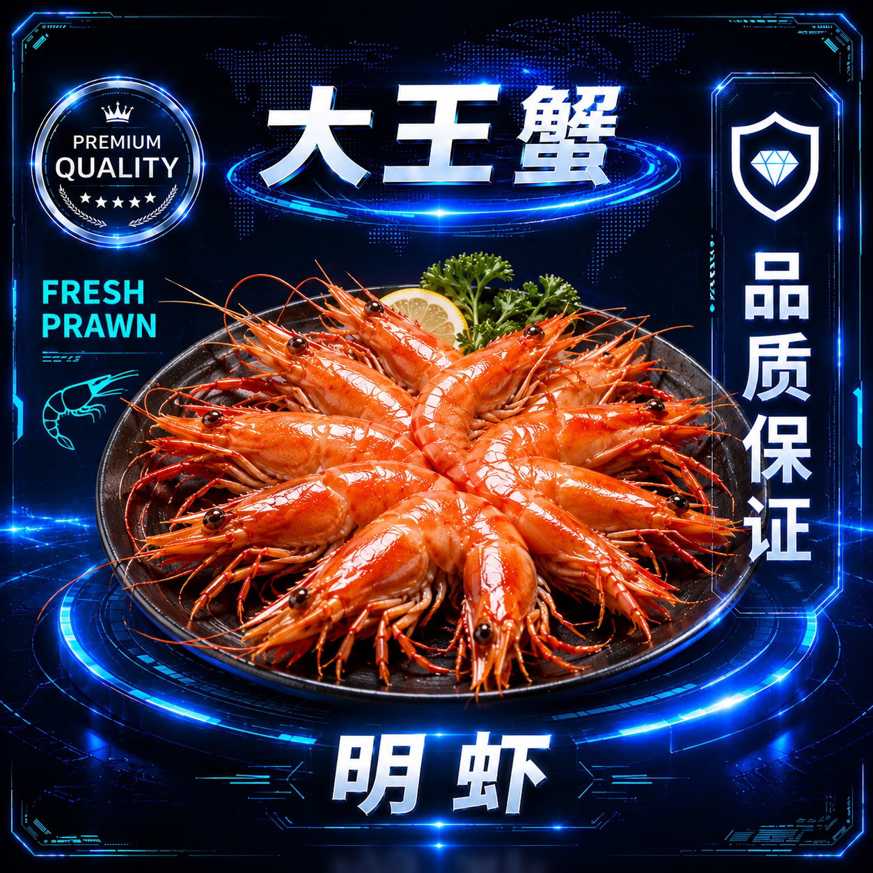 TIGER PRAWN 生猛明虾 _0